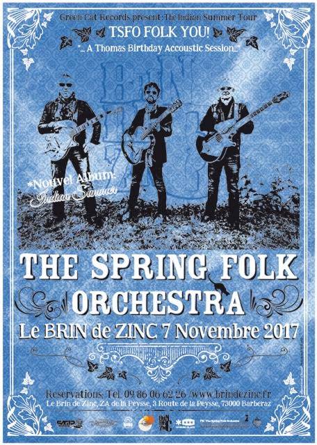 Brin de zic sur le zinc : The Spring Folk Orchestra // Thomas’s Birthday